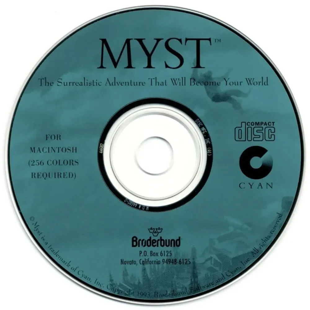 10/$25🦋 Myst for Macintosh Computer Game